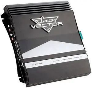 2Channel High Power MOSFET Amplifier Slim 1000 Watt Bridgeable Mono Stereo 2 Channel Car Audio Amplifier w Crossover Frequency and Bass Boost Control RCA input and Line Output  VCT2110BLACK