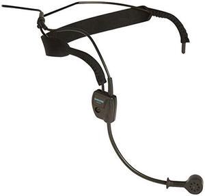 WH20QTR Dynamic Headset Microphone Includes Rightangle 14 Phone Plug for Unbalanced Mic Input