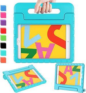 iPad 102 8th Generation Kids Case 2020 iPad 7th Generation Case 2019 Light Weight Shock Proof Convertible Handle Stand Kids Friendly Case for iPad 102 2019 2020 and Air 3 Turquoise