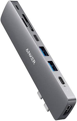 USB C Hub for MacBook, PowerExpand Direct 8-in-2 USB C Adapter Compatible with Thunderbolt 3 USB C Port, 4K HDMI Port, USB C and USB A 3.0 Data Ports, SD and microSD Card Reader, Lightning Audio