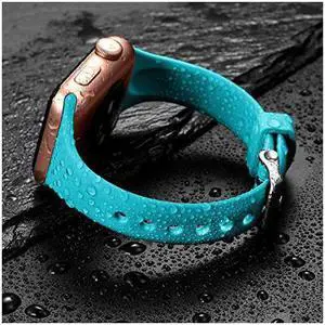 Compatible with Apple Watch Band 42mm 44mm iWatch Series 5 4 3 2 1 for Women Men Teal ML