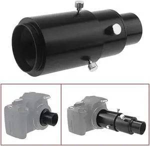 125 Extendable Camera Adapter for Either PrimeFocus Or EyepieceProjection Astrophotography with Refractors or Reflector Telescopes Threaded for Standard 125inch Astronomy Filters