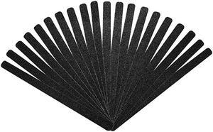 Anti Slip Stair Tread Tape Strips Thin 34 x 12 20Pack  NonSlip Black Step Adhesive PreCut Strips for Stairs and More