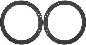 Subwoofer Speaker Spacers Depth Extender Extending Rings 12 thick ID 7 1OD 71 Pair SSKK Stackable Perfect For Framing Fiberglass Enclosures