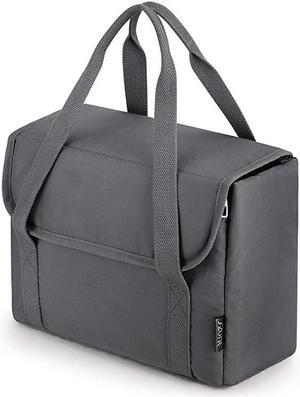 Water Resistant DSLR SLR Camera Insert Bag Camera Inner Case Bag with Handle for Sony, Canon, Nikon, Olympus Gray Upgraded 2.0