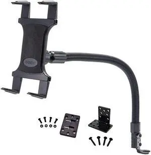 Mounts TAB188L22 Car or Truck Seat Rail or Floor Tablet Mount with 22 inch Arm Retail Black