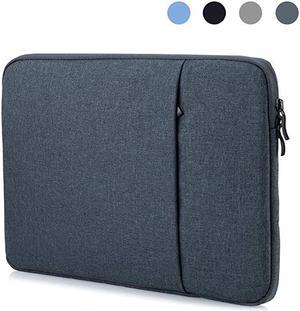12-Inch Laptop Sleeve Case Cover Canvas Tablet Protective Bag for Microsoft Surface Pro 4/Pro 5/Pro 6/Pro 7 12.3-Inch (2017 2018 2019 2020) & MacBook 12-Inch Air 11.6-Inch (Navy Blue)