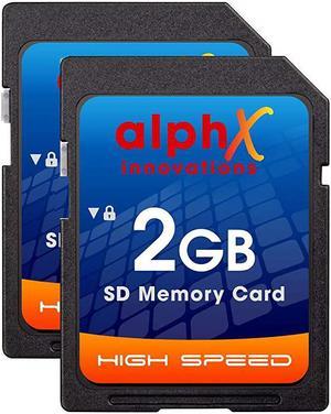 D50 D40 D40X D3300 Digital Camera Memory Card 2X 2GB Secure Digital SD Memory Card 1 Twin Pack