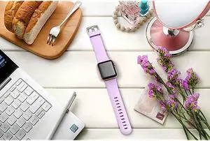 Sport Compatible for Apple Watch 44mm Series 5 Band Waterproof Apple Watch Band 42mm Women Series 4 iwatch Bands 42mm Wristband for Apple Watch Series 3 2 1 Men Lavender 42mm44mm ML