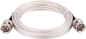 SDI Cable 10ft Thin 3G6G HDSDI Cable 75 Ohm RG179 Coaxial Cable with Heavy Duty BNC to BNC Male Connector for Surveillance Camera System Cables CCTVDVRTV