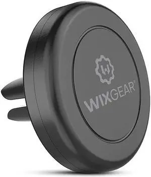 Universal Air Vent Magnetic Phone Car Mount Holder with Fast SwiftSnap Technology for Smartphones and Mini Tablets Black 1 Pack