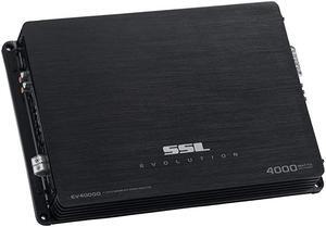 Storm EV4000D Evolution 4000 Watt 1 Ohm Stable Class D Monoblock Car Amplifier with Remote Subwoofer Control