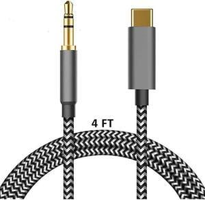 USB C to 35mm Aux Cable  35mm Aux Cord for Google Pixel 44XL33 XL22XL Galaxy Note 1010+S2020+20 Ultra OnePlus 6T77Pro7TiPadMacBook Pro MotoXiaomiEssentialHuawei12m