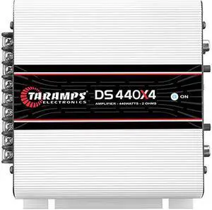 DS 440X4 2 Ohms 4 Channels 440 Watts Compact Amplifier