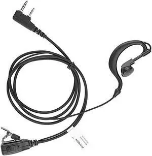 Tk-3400u16p G Shape 2 Wire Earpiece Headset with Mic Compatible with 2 Pin Baofeng Walkie Talkie UV-82 UV5R -