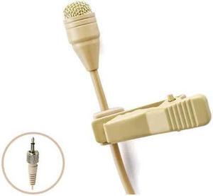 Pro Beige Lavalier Lapel Condenser Microphone  MICJ 050 Compatible with Sennheiser Wireless Transmitter