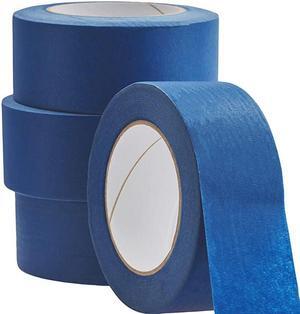 2 Inch 60 Yard Blue Painters Tape 4 Pk EasyTear ProGrade Removable Masking Tape Great for Home Office or Commercial Contractor Clean DripFree Painting with Wide Crepe Paper Rolls