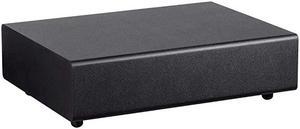 133829 Ssw8 Powered Slim 8 Inch Subwoofer Black | 100 Watt Low Profile Powerful Amp Low Pass 8 Inch