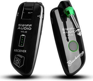HighGrade Electronic Guitar Wireless System Rechargeable Guitar Transmitter Receiver Support Multi Channels and 55 Hours Long Battery Life for All Electric Musical Instruments