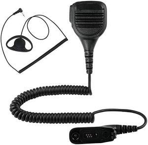 Mic for Motorola APX XIR XPR Series Walkie Talkies with 35mm Earpiece for Radios APX4000 APX6000 APX7000 APX 8000 XPR6350 XPR6550