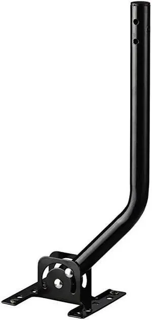 Adjustable AtticOutdoor Antenna amp Weather Station Mounting Pole Universal Mount Brackets Easy Installation Solid Structure Weather Proof 1quot Diameter165quot Arm Length