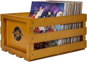 AC1004AAC Record Storage Crate Holds up to 75 Albums Acorn