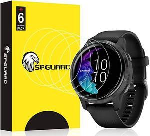 6 Pack  Screen Protector Compatible with Garmin Venu Screen Protectors Smartwatch HD LiQuidSkin Film