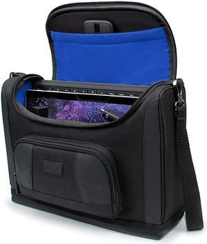 Small Messenger Bag Compatible with Surface Pro 7 Shoulder Bag for Surface Pro 6 Surface Pro X Travel Tablet Bag Also Fits Surface Pro Accessories Charger Keyboard Mouse More Blue