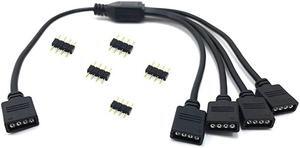 F04RGB0430 30cm 1 to 4 RGB Splitter Cable