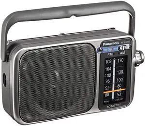 Rf2400D AmFM Radio SilverGrey