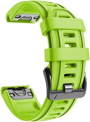 Compatible with Fenix 6S Watch Band 20mm Sport Watch Strap for Fenix 5S 5S PlusFenix 6SFenix 6S ProD2 Delta S SmartwatchGreen
