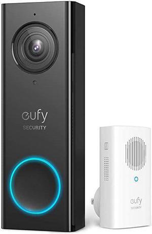Security WiFi Video Doorbell 2K Resolution No Monthly Fees Secure Local Storage Human Detection 2Way Audio Free Wireless ChimeRequires Existing Doorbell Wires