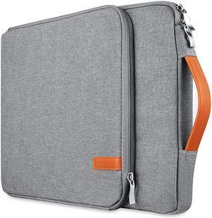 13 133 135 Inch Laptop Sleeve Compatible with MacBook Air 133 MacBook Pro 13 Dell XPS 13 Surface Laptop 135 iPad Pro 129 HP Dell Asus Acer Chromebook Waterproof Case Bag  Gray