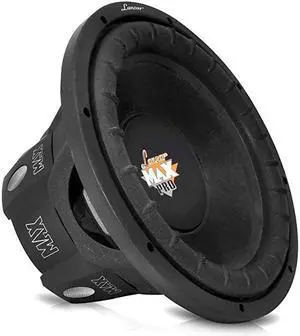 8 inch Car Subwoofer Speaker Black NonPressed Paper Cone Aluminum Voice Coil 4 Ohm Impedance 800 Watt Power and Foam Edge Suspension for Vehicle Audio Stereo Sound System MAXP84