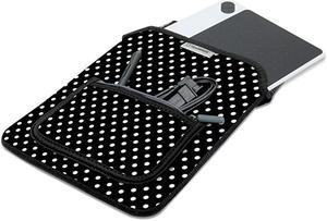 Soft Tablet Sleeve Case Compatible with Boogie Board 85 inch Wacom Intuos Creative Small CTL4100 Huion Inspiroy H640P Graphics Tablet and Other 10 inch Pen Drawing Tablets Polka Dot
