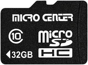 Center 32GB SD Card Class 10 SDHC Flash Memory Card with SD Card Adapter