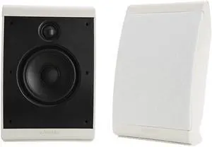 OWM3 Wall and Bookshelf Speakers | The Most HighPerformance Versatile Loudspeaker | Paintable Grilles Pair White