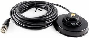 Black 3 14 Magnet Mount NMO Mag Mount 17 foot Antenna Cable Roof or Trunk