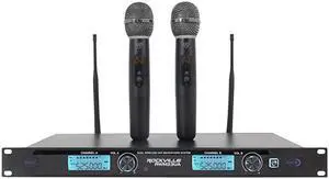 RWM23UA UHF Wireless Pro Rack Mount Dual Microphone System20 Channel 1 RWM23UA UHF Wireless Pro Rack Mount Dual Microphone System20 Channel 1