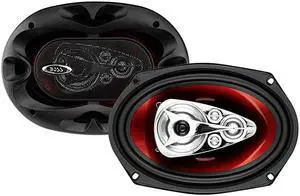 CH6950 Car Speakers 600 Watts of Power Per Pair and 300 Watts Each 6 x 9 Inch Full Range 5 Way Sold in Pairs Easy Mounting