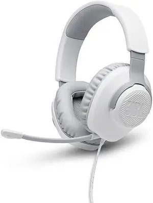 Quantum 100 - Wired Over-Ear Gaming Headphones - White