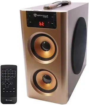 RHB70 Home Theater Compact Powered Speaker System w Bluetooth/USB/FM