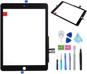 Touch Screen Digitizer Repair Kit for iPad 97 2018 iPad 6 6th Gen A1893 A1954 Front Glass Replacement Without Home Buttonnot Include LCD +PreInstalled Adhesive + Tools