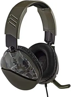 Recon 70 Green Camo Gaming Headset for Xbox One Xbox Series X|S PlayStation 5 PS4 Pro PS4 Nintendo Switch and Mobile
