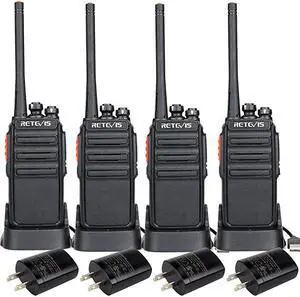 H777S TwoWay Radios Rechargeable Long Range Super Clear Loud Audio Scan VOX Hand Free Walkie Talkies Cruise Ship Hiking 2 Way Radios4 Pack