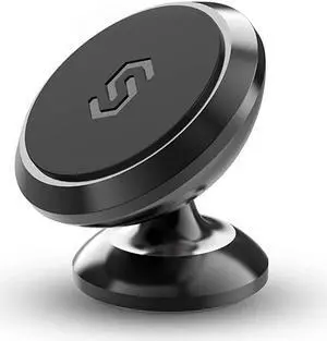 Magnetic Phone Car Mount  Universal Car Phone Holder for Dashboard Cell Phone Car Kits 360° Adjustable Magnet Cell Phone Mount Compatible with iPhone Samsung LG GPS Mini Tablet and More