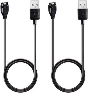 Compatible with Forerunner 945 Charger Replacement Charging Cable Cord for Garmin Forerunner 945 Smart Watch 2 Pack