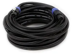 108771 50Feet 12AWG 2Conductor Speakon Type NL4FC FemaleInch Speakon Type NL4FC Female Cable