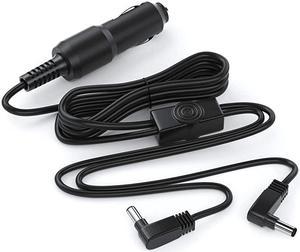 11 Ft Car Charger for Sylvania Dual Screen Portable DVD Player Dc Auto Adapter Power Supply Cord
