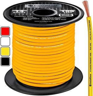 14 Gauge OFC Primary Remote Wire 100feet Yellow